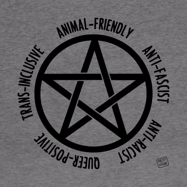 Intersectional Witchcraft Pentagram by prettyinpunk